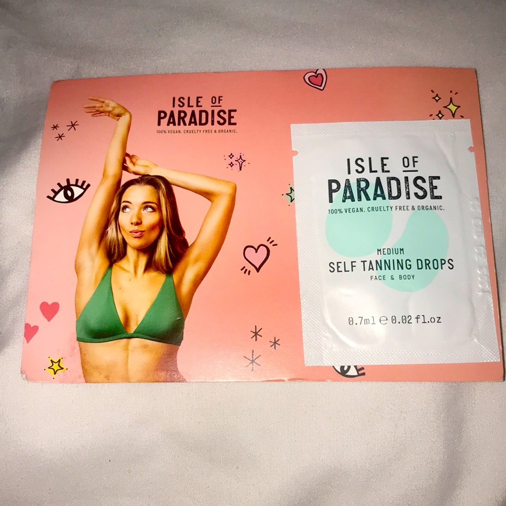 ISLE OF PARADISE SELF-TAN DROPS FOR FACE&BODY